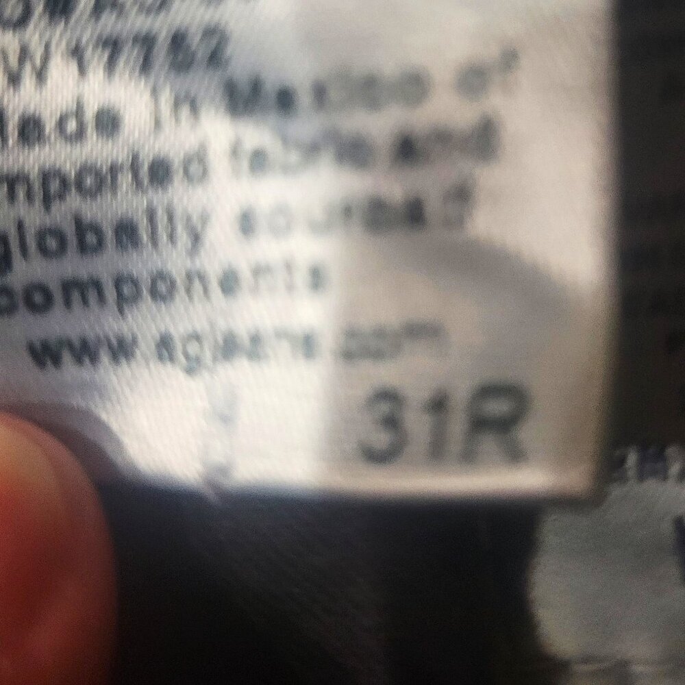 AG Women's Farrah High Rise Skinny Dark Wash Blue Jean - Size 31R - Picture 5 of 11